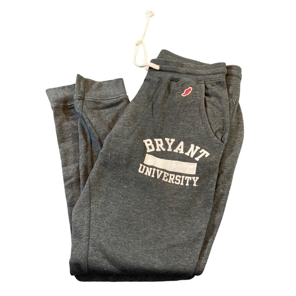 BRYANT UNIVERSITY Sweats League Jogger Running Pant  Onyx Heather Gray